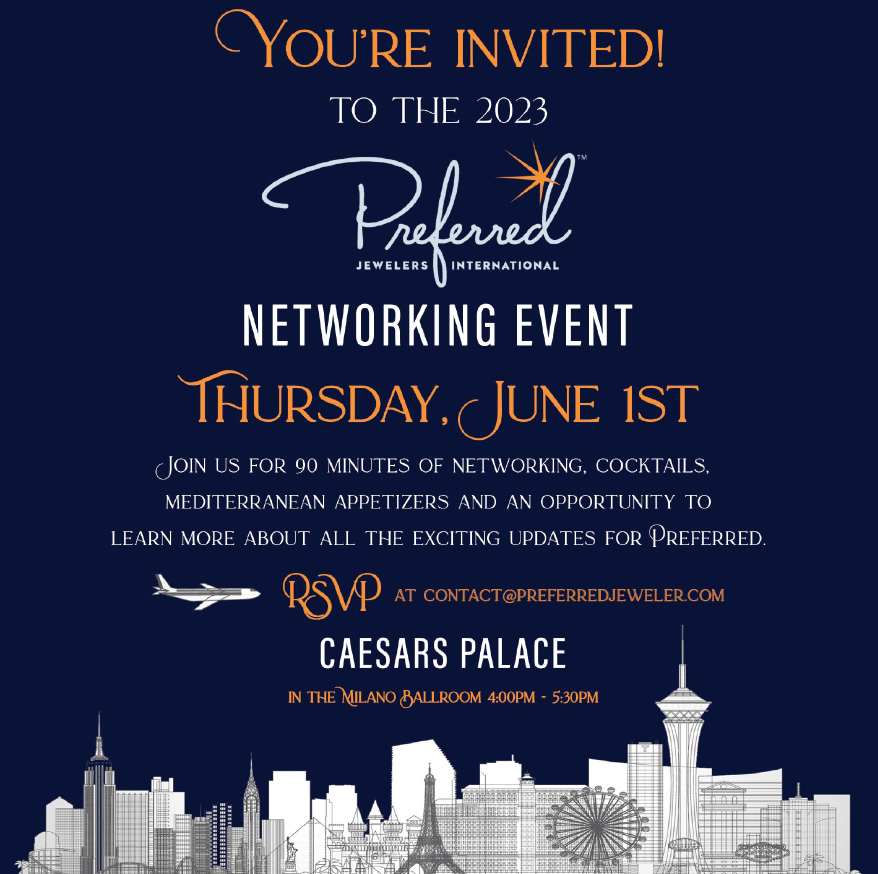 Preferred Jewelers International to Hold Its First Post Covid Live Event in Las Vegas at Caesars Palace