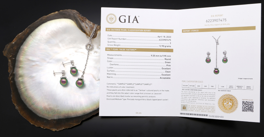 GIA is adding a report comment employing the trade color term “Peacock.”