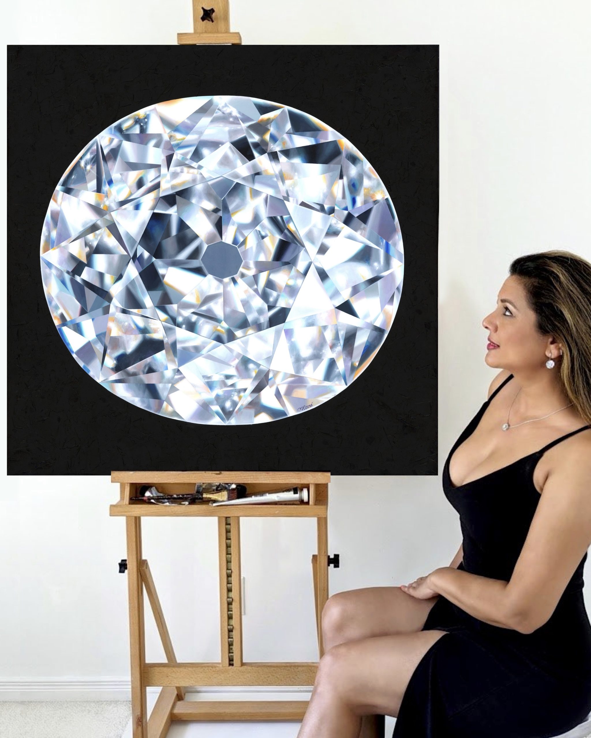 Reena Ahluwalia Releases the Koh-i-Noor Diamond Painting and NFT