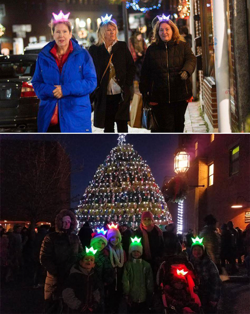 Everyone in town seems to anticipate the release of Blue River’s annual LED crowns.