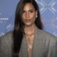 Cindy Bruna in Pomellato’s Lariat double dog tag necklace worn at the 2023 Cannes Film Festival.