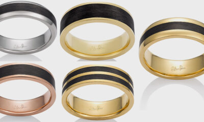 Chris Ploof Launches Carbon Fiber and Precious Metal Bridal Rings That Are Sizable