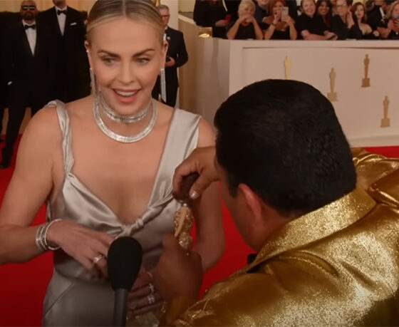 Judge the Jewels: Charlize Theron Serves Sleek Shimmer at Oscars in Layered Boucheron