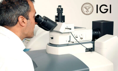 Raman Spectrometer at International Gemological Institute (IGI)