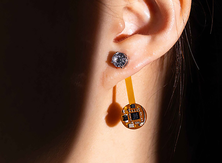 Smart Earrings: Wearable Tech Tracks Wellness by Continually Monitoring Earlobe Temperature