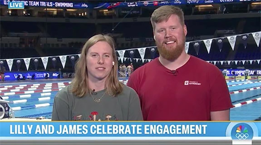 Swimmer Lilly King Punches Ticket to Paris Olympics and Celebrates Engagement