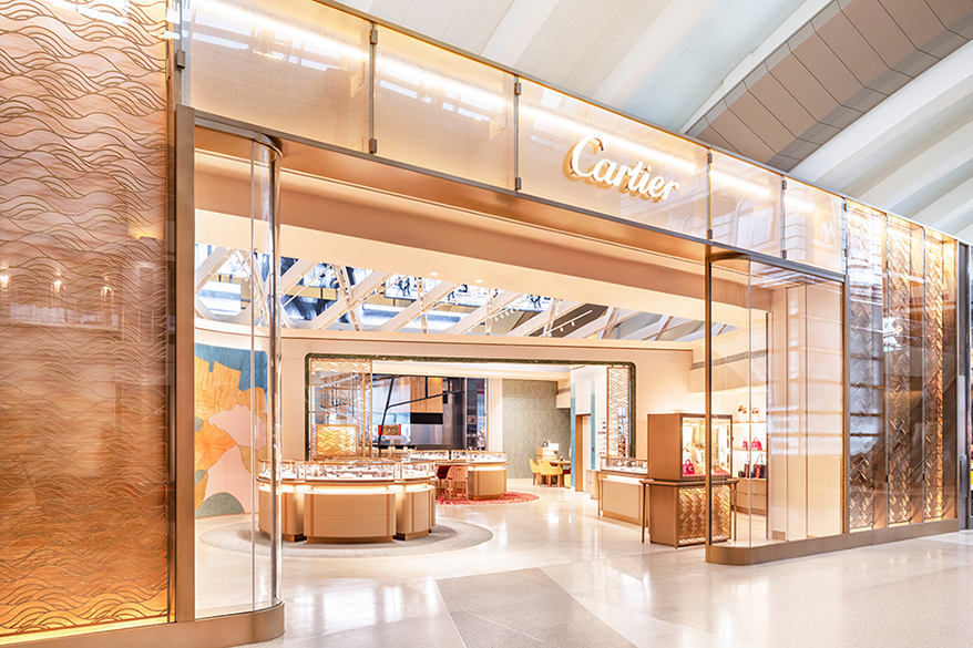 Cartier Debuts New Boutique at Los Angeles Airport