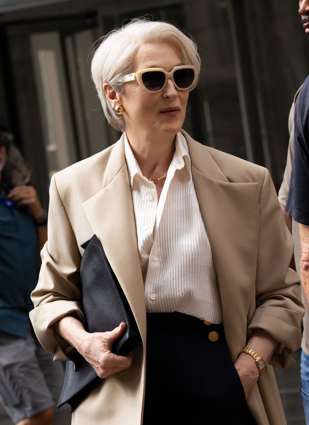Meryl Streep Reprises Her Role in <em>The Devil Wears Prada 2</em> in Trendworthy Yet Timeless Jewelry