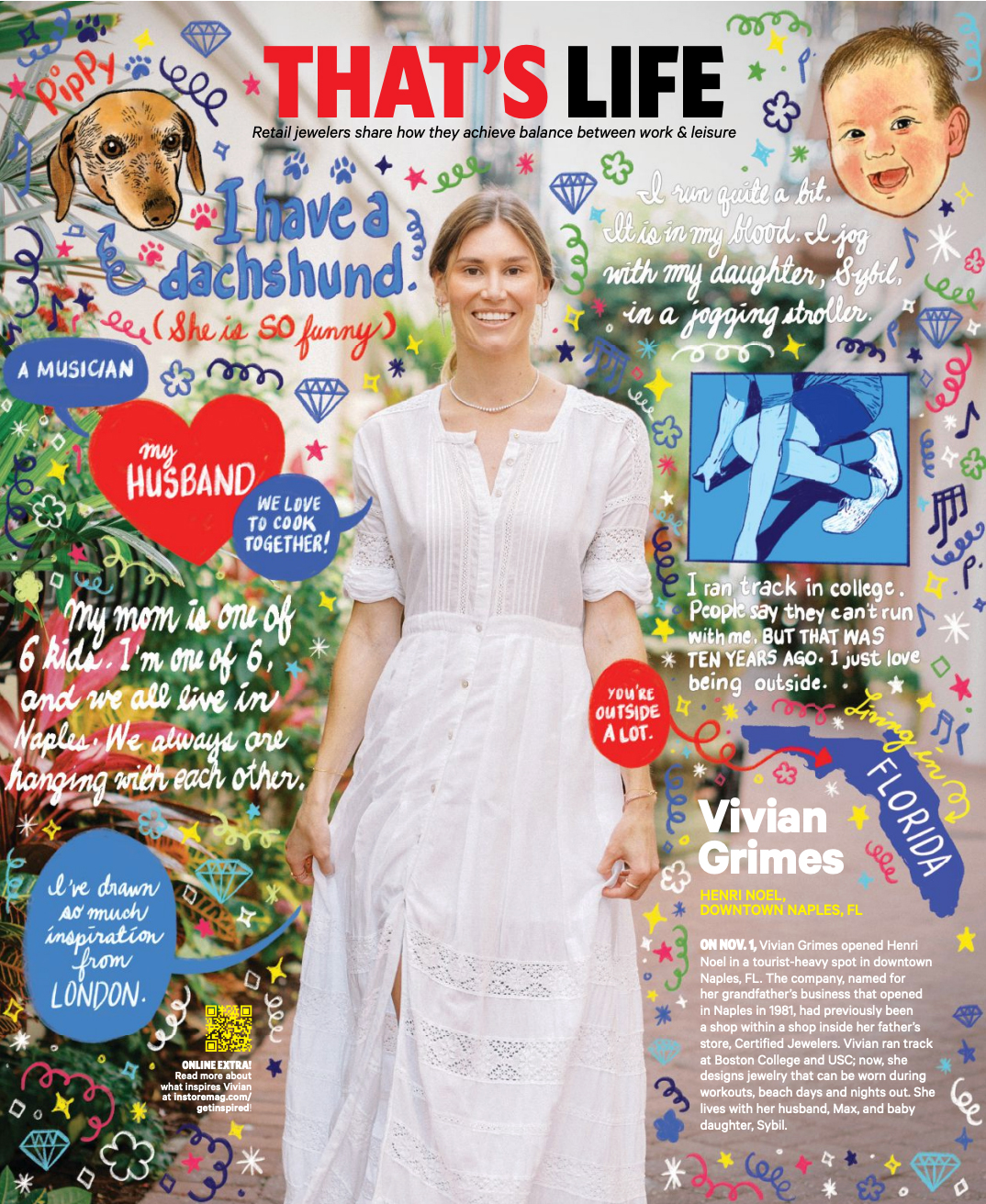 Naples Retailer, a Former Collegiate Track Athlete, Designs Jewelry That Can Be Worn During Workouts