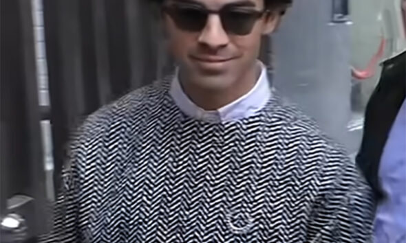 Judge the Jewels: Joe Jonas Adorns His Sweater With Vintage Diamond Crescent Brooch  