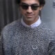 Judge the Jewels: Joe Jonas Adorns His Sweater With Vintage Diamond Crescent Brooch  