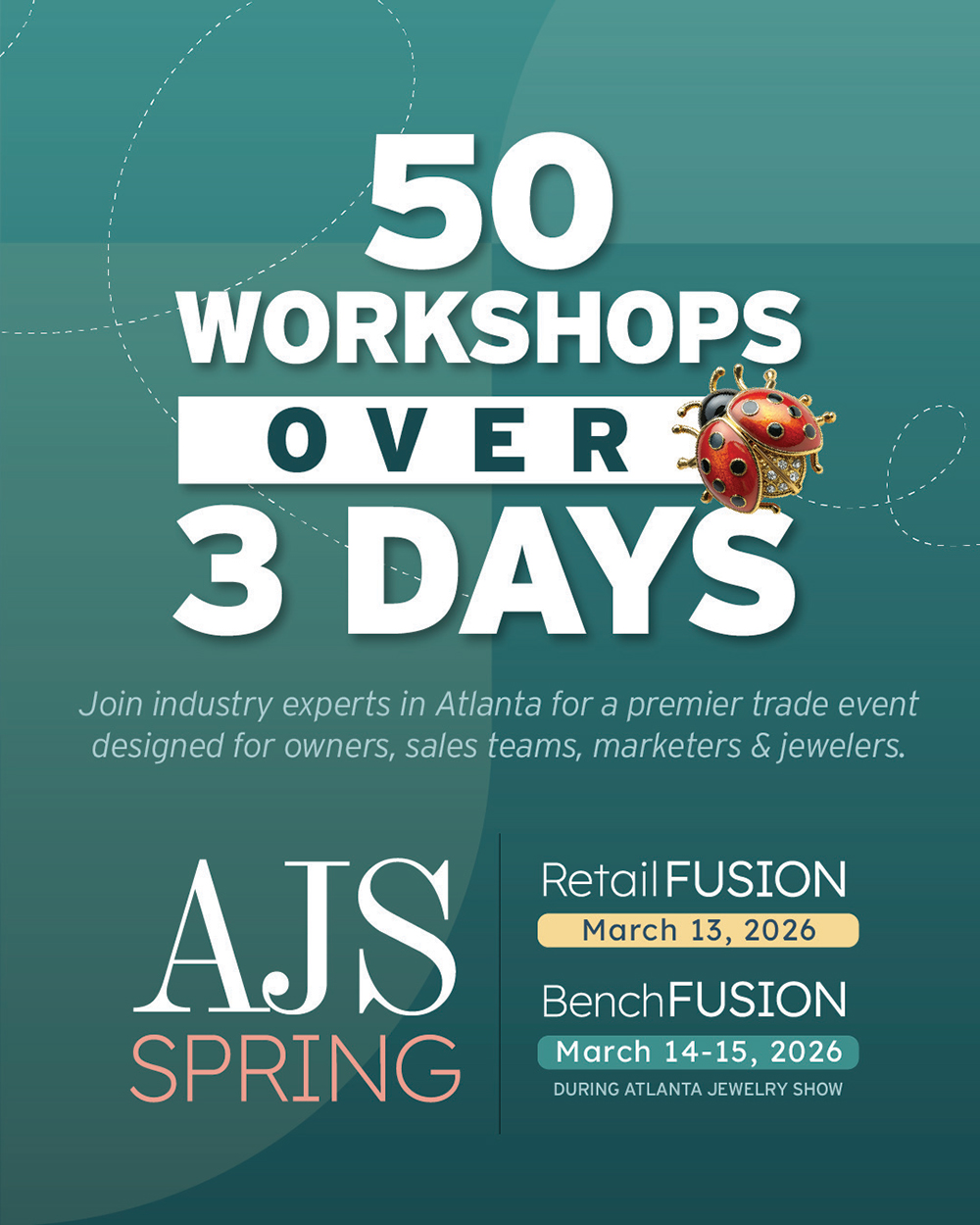 Atlanta Jewelry Show: March 13–15, 2026