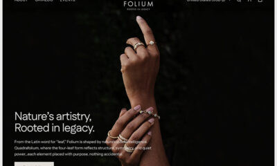 Folium Unveils New Website, Marking a New Chapter for the Studio Founded by Master Goldsmith Myles Ryan