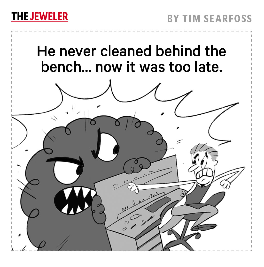 The Jeweler Faces Off With the ‘Thing Behind the Bench’