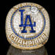 Dodgers&rsquo; Championship Rings Feature Diamonds, Sapphires and Game 7 Dirt