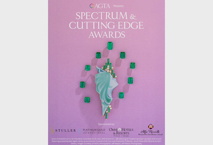 AGTA’s 2026 Spectrum & Cutting Edge Awards Are Open for Entries